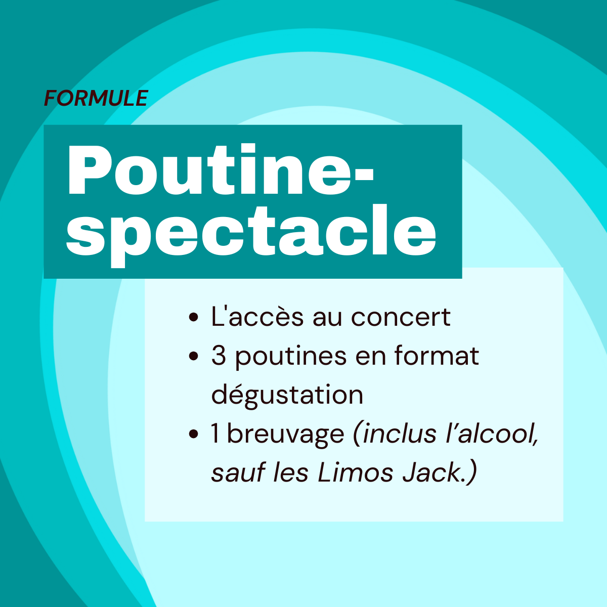 La Chicane / Granby - Poutine-Spectacle
