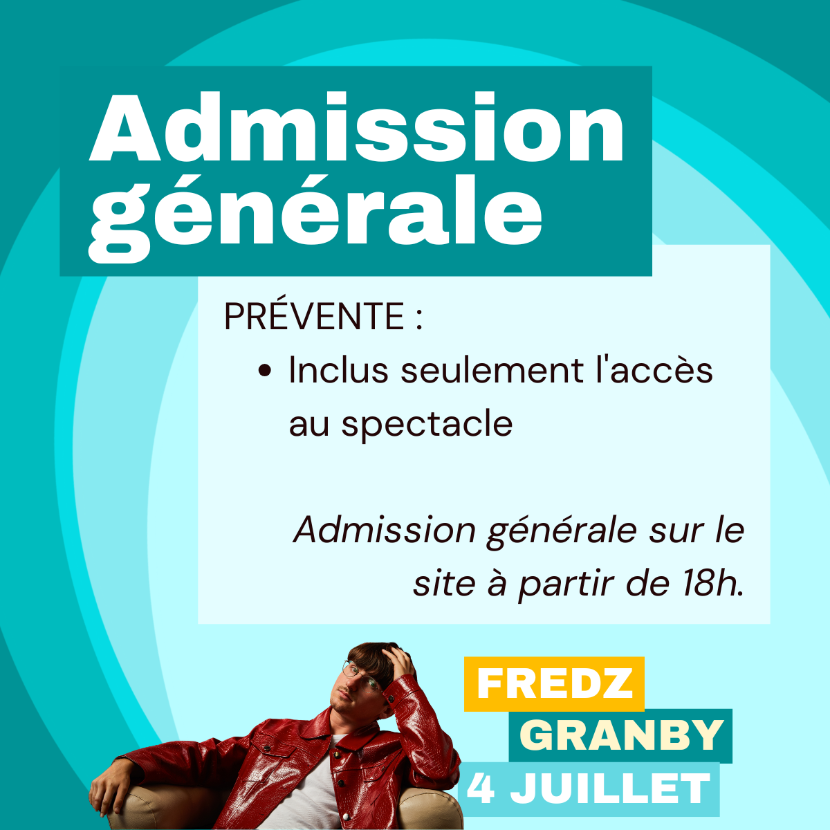Fredz / Granby - General Admission