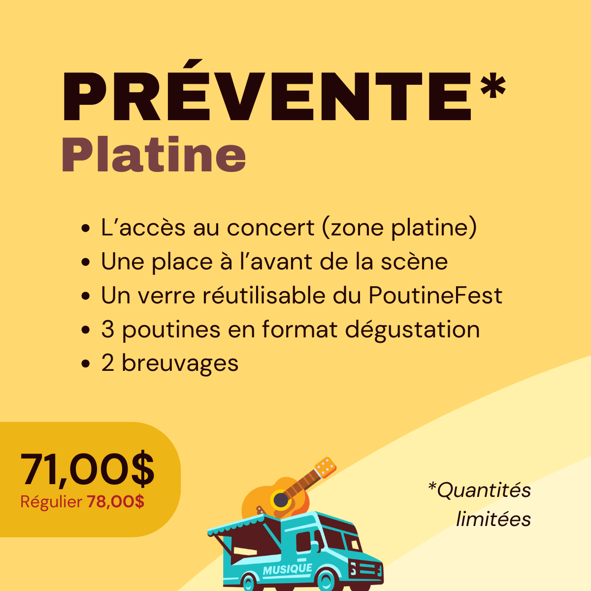 Éric Lapointe - Prévente Platine